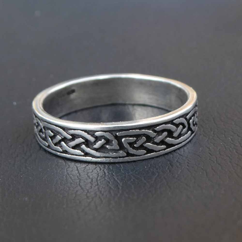 Silberring Partnerring keltisch
