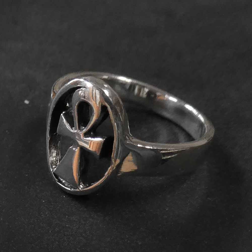 Ankh Silberring Damen Schmuck Ägypten Sterlingsilber