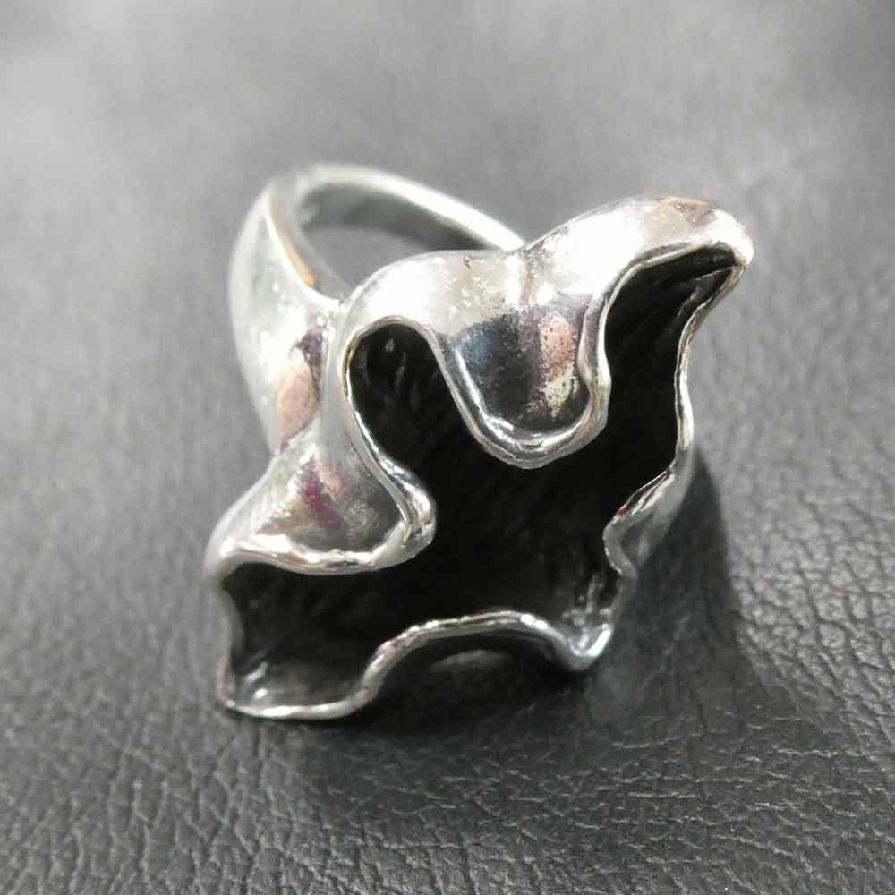 Silber Ring ausgefallen Design