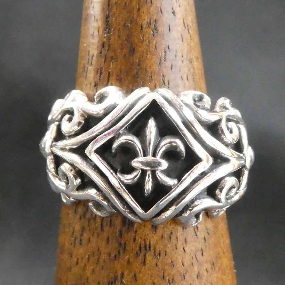 Mittelalter Design Silberring