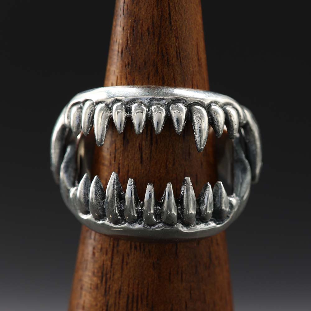 Ring außergewöhnlich aus Sterlingsilber Biker Schmuck