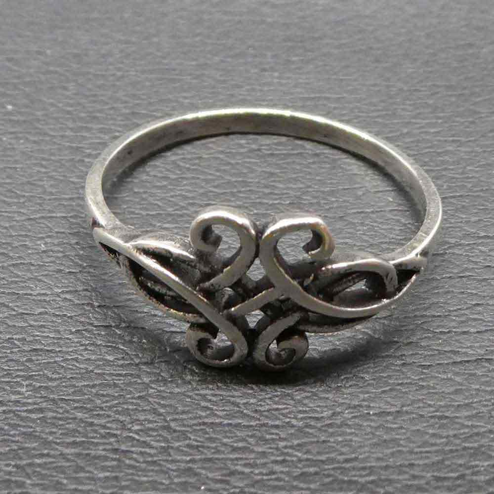 Feiner Ring Silber keltisches Motiv Kinder