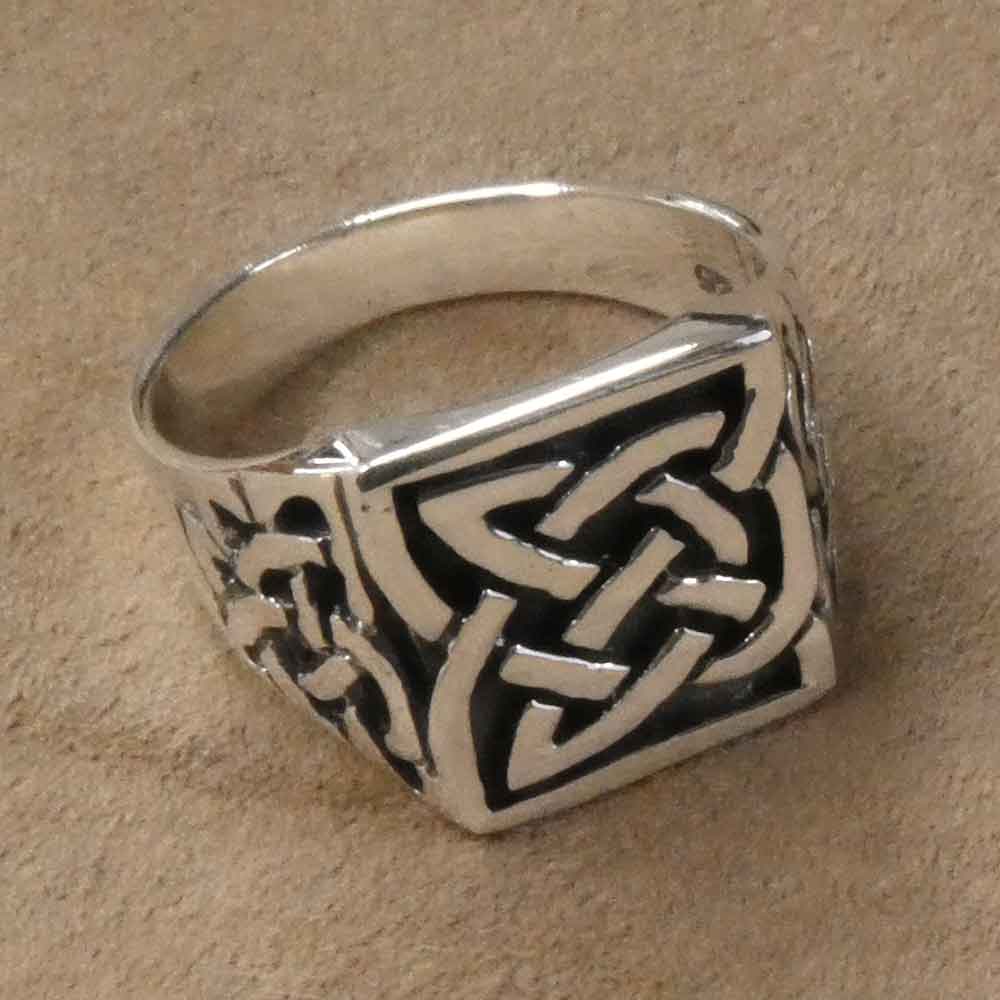 Massiver keltischer Herren Ring
