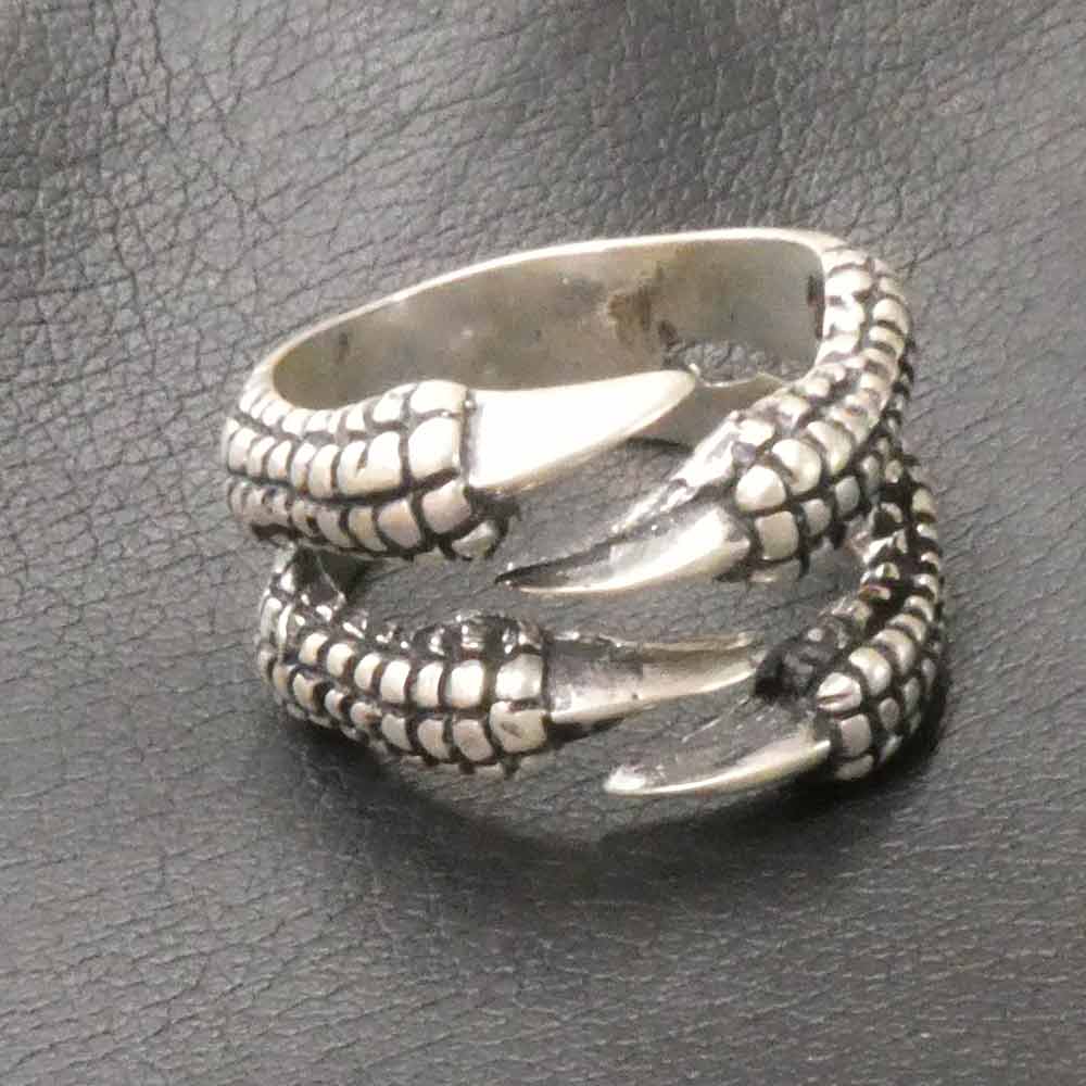 Gothic Schmuck Ring Kralle