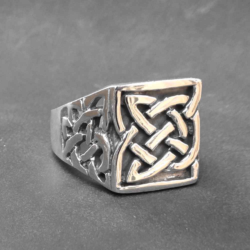 Mittelalter Kelten Silberrring