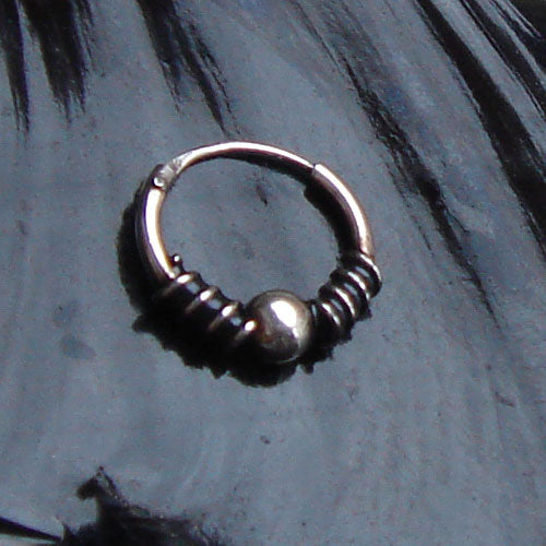 Creole schwarz Silber