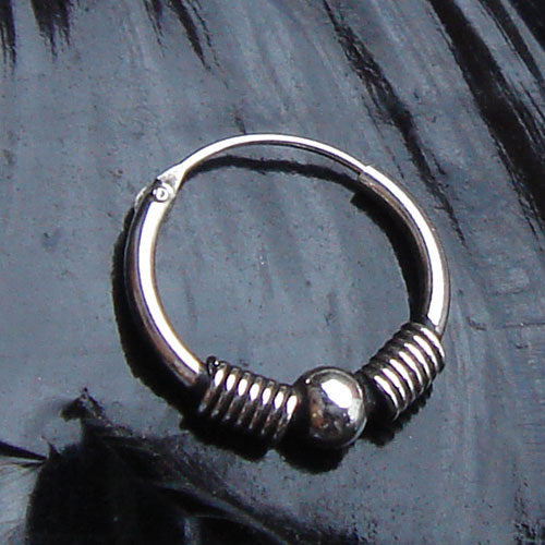 Silber Creole Schmuck 16mm