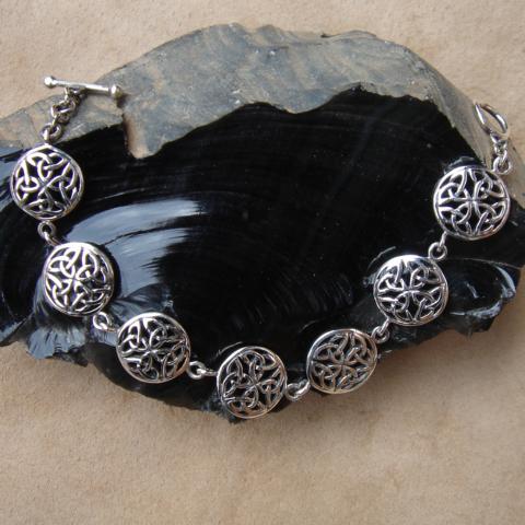 keltisches Armband 925 Silber Armschmuck