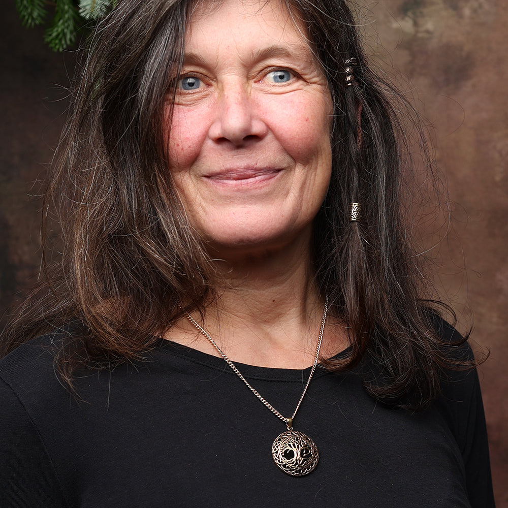 Keltischer Lebensbaum Anhänger Schmuck Bronze