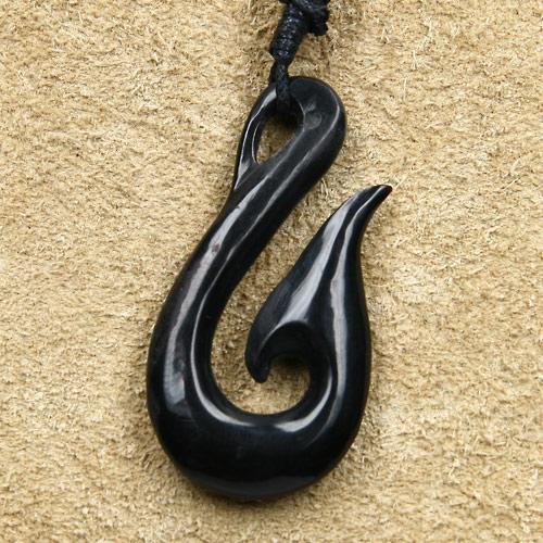 Maori Kette Schmuck Horn  Knochen