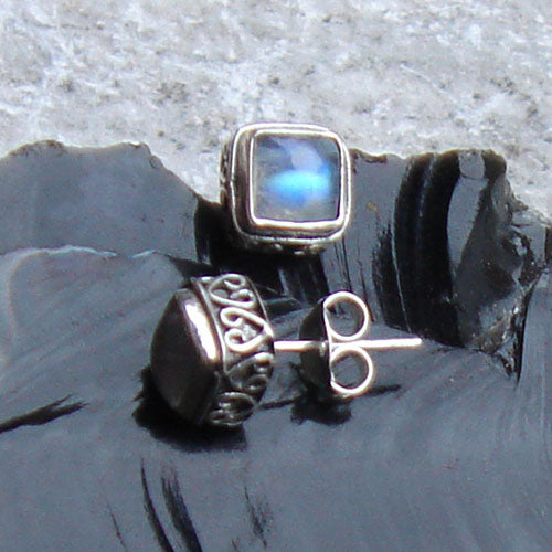 Mondstein Ohrring Steinschmuck