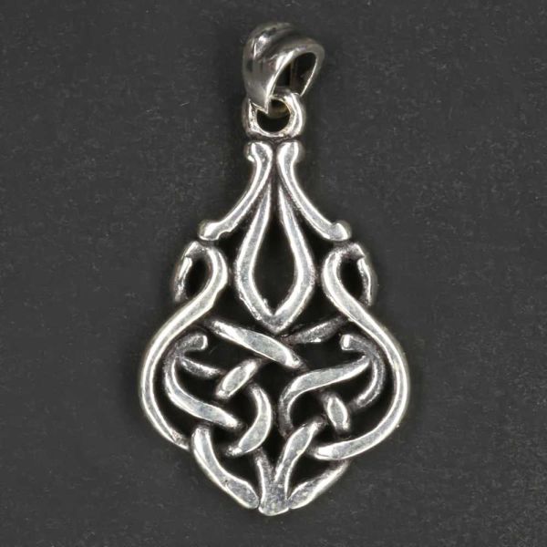 Keltischer Knoten Muster Silberschmuck Anhänger 925/000 Silber