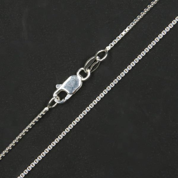 Venezianer Silberkette Damen feine Halskette 925 Silber Damen Kinder diamantiert