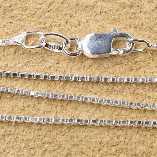 Venezianer Silberkette 1mm Halskette