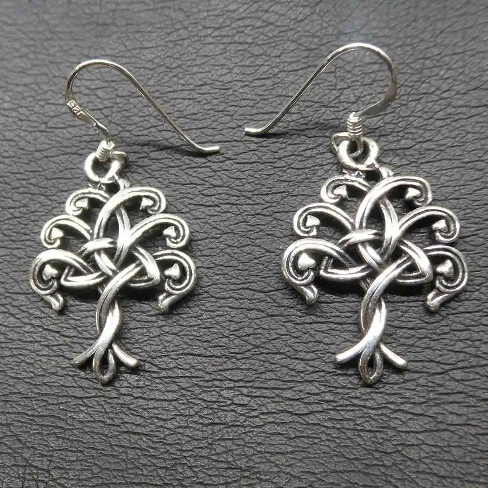 Keltischer Lebensbaum Einhänger Silber