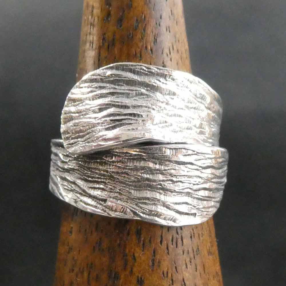 Damen Ring Silber Design