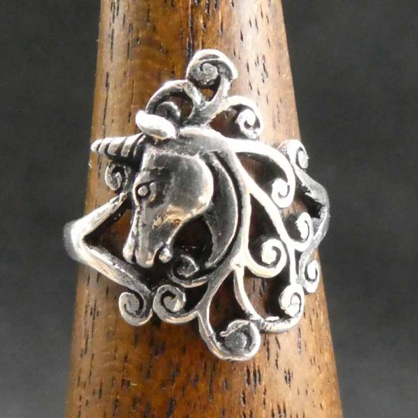Einhorn Silberschmuck Ring