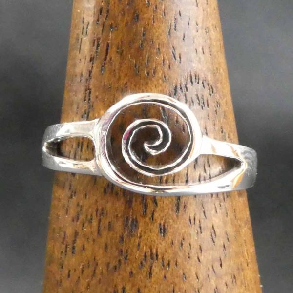 Spiralen Silberschmuck Ring online