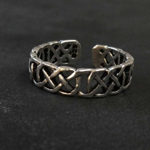 Keltischer Knoten Silberring Frauen und Kinder Ring 